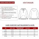 Jacket adult pullover wool hooded sweatshirt style