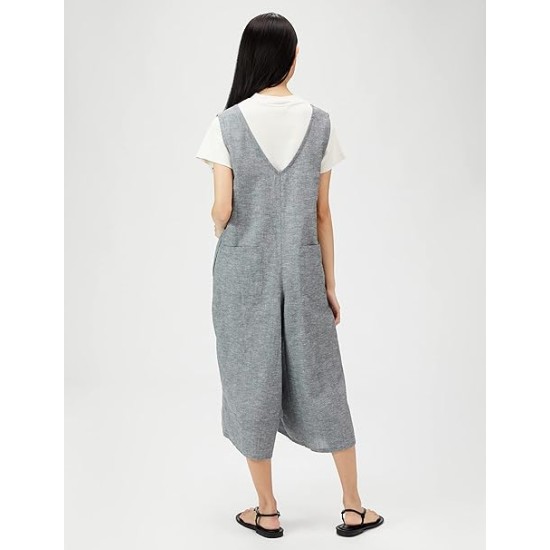 Linen all-in-one women's casual wear