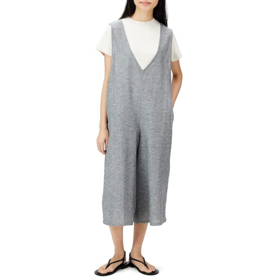 Linen all-in-one women's casual wear